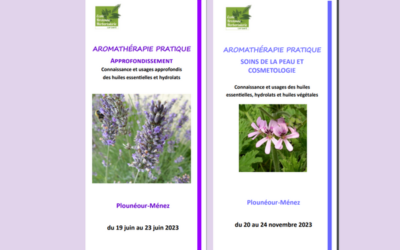 Nouvelles formations en Aromathérapie